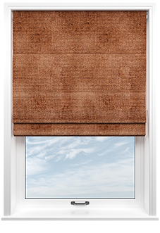 Rya, Sunset - Twist&Fit Roman Blind